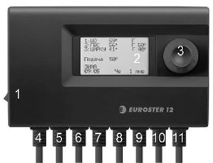 Рис.1. Общий вид контроллера Euroster 12