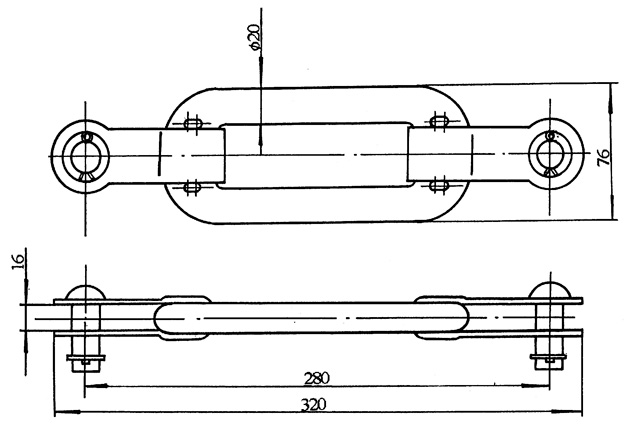 Размеры изоляторов ИП-1,2, ИП-1,7