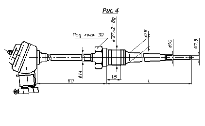 Габаритные размеры ТСП-8040Р и ТСМ-8040Р
